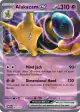 Alakazam ex 065/165 Double Rare card from 151