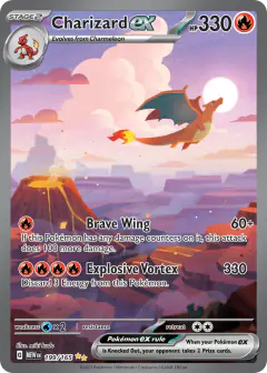 Charizard ex 199/165 Special Illustration Rare card from 151