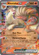 Ninetales ex 038/165 Double Rare card from 151