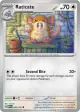 Raticate 020/165 Uncommon card from 151