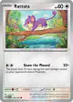 Rattata 019/165 Common card from 151