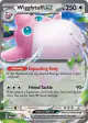 Wigglytuff ex 040/165 Double Rare card from 151