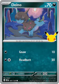 Deino 097/128 Common card from 30th Celebration