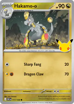 Hakamo-o 111/128 Common card from 30th Celebration