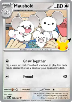 Maushold 125/128 Common card from 30th Celebration