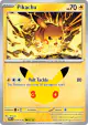 Pikachu 024/128 Pikachu Rare card from 30th Celebration