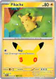 Pikachu 027/128 Pikachu Rare card from 30th Celebration