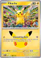 Pikachu 040/128 Pikachu Rare card from 30th Celebration
