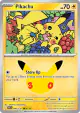 Pikachu 048/128 Pikachu Rare card from 30th Celebration