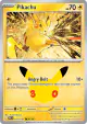 Pikachu 052/128 Pikachu Rare card from 30th Celebration