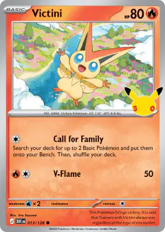 Victini 013/128 Common card from 30th Celebration