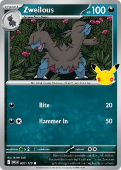 Zweilous 098/128 Common card from 30th Celebration