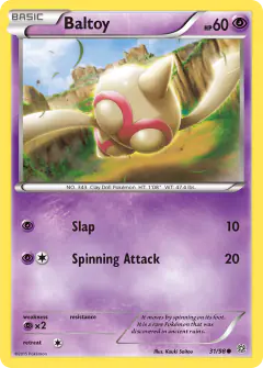 Baltoy 31/98 Common card from Ancient Origins