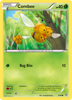 Combee 9/98 Common card from Ancient Origins