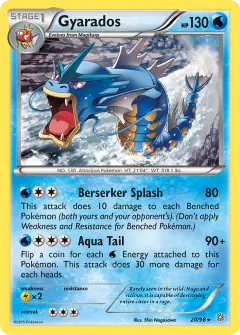 Gyarados 20/98 Rare card from Ancient Origins