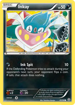 Inkay 45/98 Common card from Ancient Origins