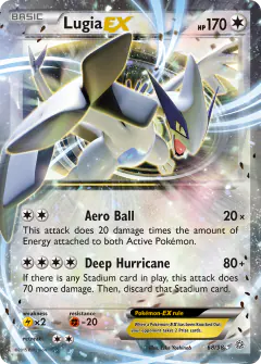 Lugia-EX 68/98 Rare Holo EX card from Ancient Origins