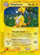 Ampharos H1/H32 Rare Holo card from Aquapolis