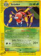 Ariados H3/H32 Rare Holo card from Aquapolis