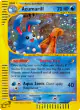 Azumarill H4/H32 Rare Holo card from Aquapolis