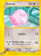 Chansey 69/147 Common card from Aquapolis