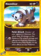 Houndour 87/147 Common card from Aquapolis