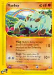 Mankey 92/147 Common card from Aquapolis