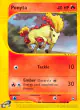 Ponyta 102/147 Common card from Aquapolis