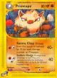 Primeape 29/147 Rare card from Aquapolis