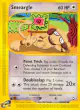 Smeargle 109/147 Common card from Aquapolis