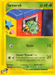 Spinarak 62/147 Uncommon card from Aquapolis