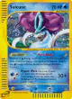 Suicune H25/H32 Rare Holo card from Aquapolis