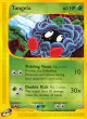 Tangela 112/147 Common card from Aquapolis
