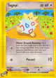 Togepi 114/147 Common card from Aquapolis