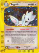 Togetic H27/H32 Rare Holo card from Aquapolis