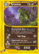Tyranitar 40/147 Rare card from Aquapolis