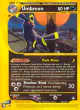 Umbreon 41/147 Rare card from Aquapolis