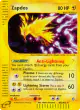 Zapdos H32/H32 Rare Holo card from Aquapolis