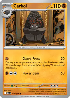 Carkol 119/217 Common card from Ascended Heroes