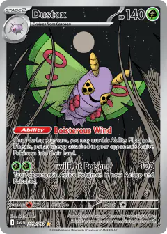 Dustox 220/217 Illustration Rare card from Ascended Heroes