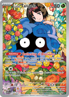 Erika's Tangela 218/217 Illustration Rare card from Ascended Heroes