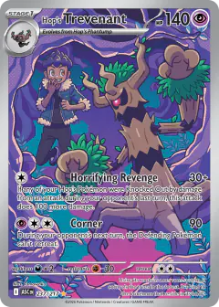 Hop's Trevenant 237/217 Illustration Rare card from Ascended Heroes