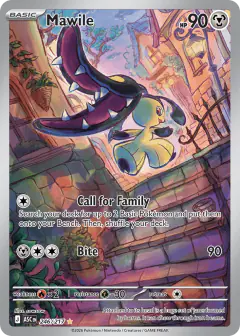 Mawile 246/217 Illustration Rare card from Ascended Heroes