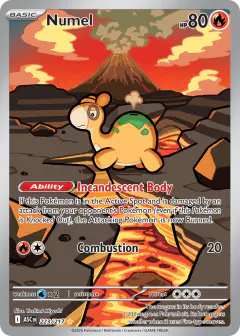 Numel 223/217 Illustration Rare card from Ascended Heroes