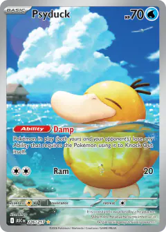 Psyduck 226/217 Illustration Rare card from Ascended Heroes