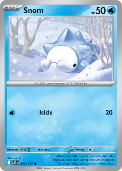 Snom 52/217 Common card from Ascended Heroes