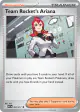 Team Rocket's Ariana 202/217 Uncommon card from Ascended Heroes