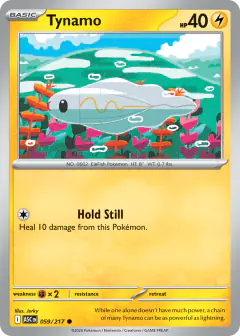 Tynamo 59/217 Common card from Ascended Heroes
