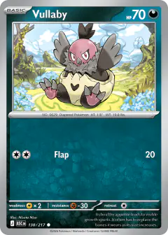 Vullaby 138/217 Common card from Ascended Heroes
