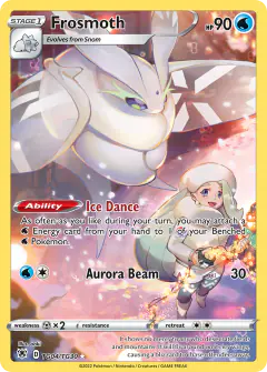 Frosmoth TG04/TG30 Trainer Gallery Rare Holo card from Astral Radiance